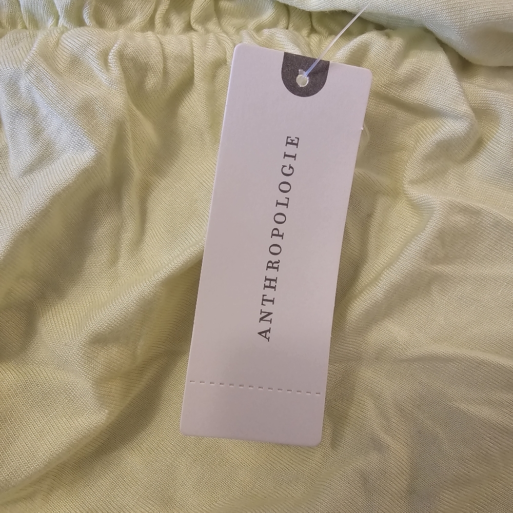 Green by Anthropologie Diagonal Ruched Tank Top - Picture 6 of 8
